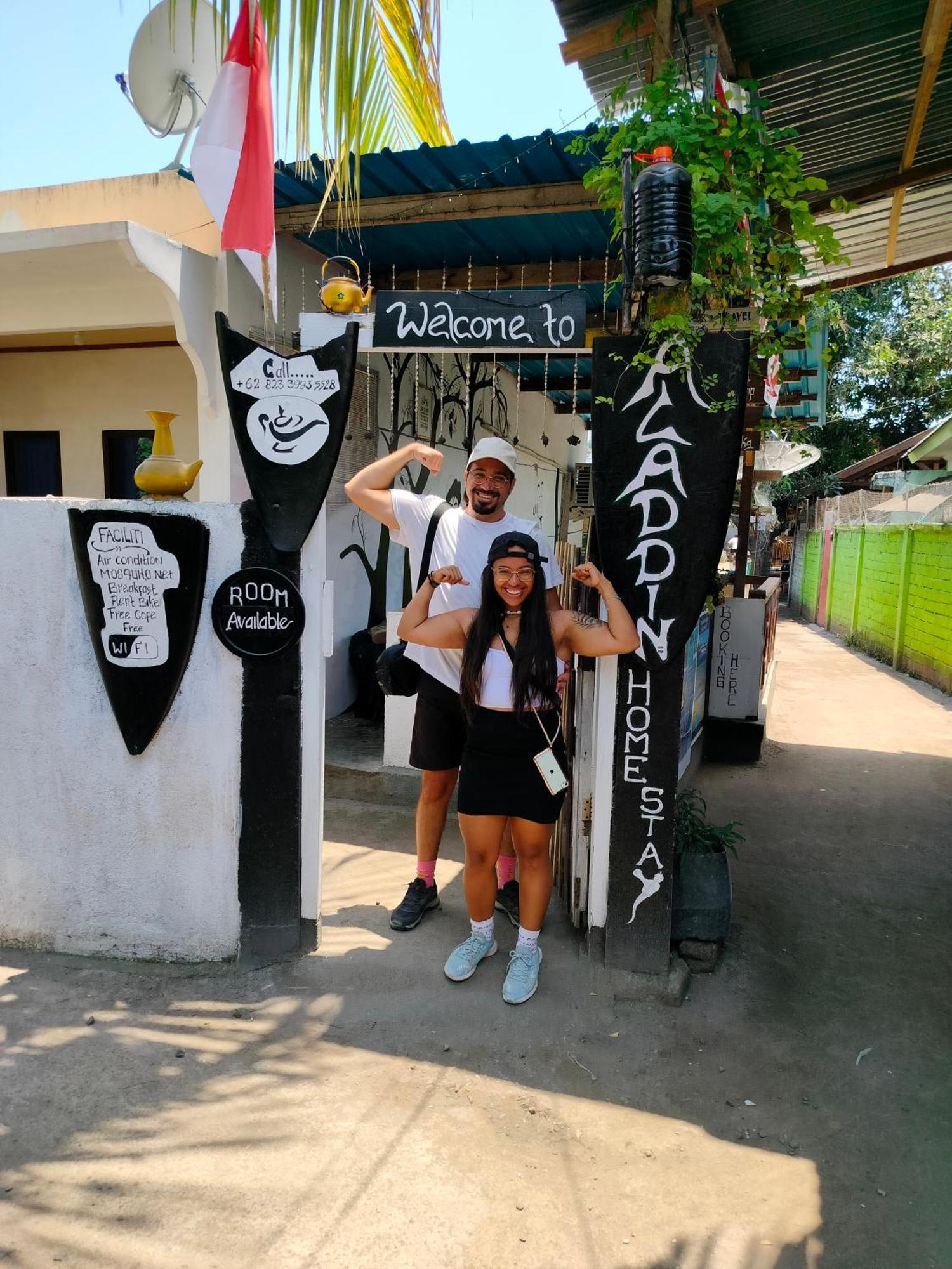 Aladdin Homestay Gili Air Exteriér fotografie